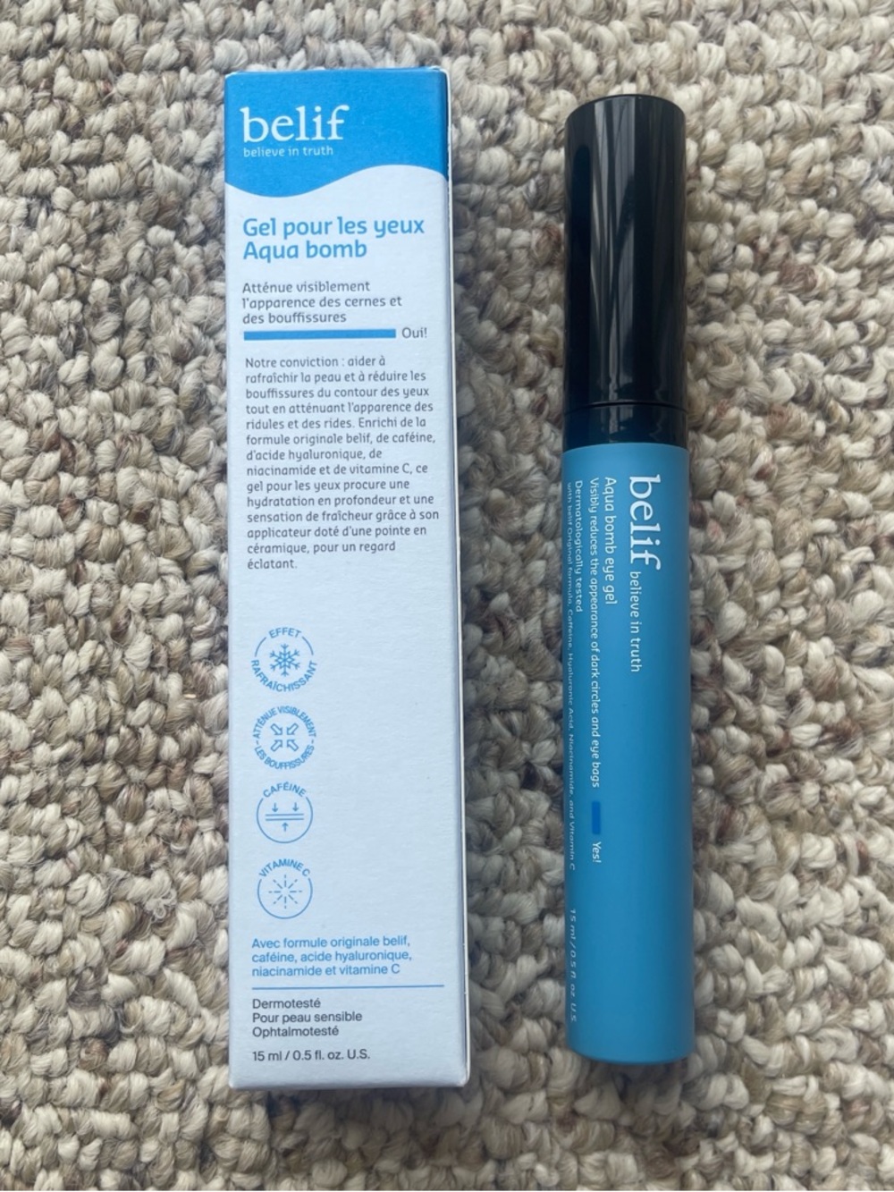 belif Aqua Bomb Eye Gel - Blue